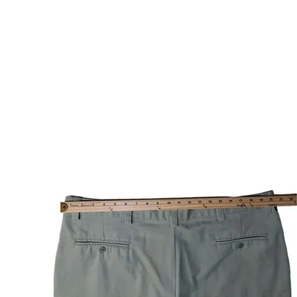 VINTAGE Classic Dockers Size 42x30 Mens Pants Light Green Pockets Flat Front EUC - Picture 6 of 7